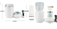 Ticari Su Temizleyicilerinde Kullanılan 10 Inç Şeffaf Plastik Su Filtresi Evi