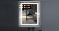 LED Banyo Akıllı Ayna Işıklı Kare inteligente sissiz duş aynası