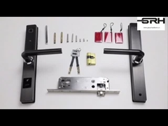 Akıllı Ev Parmak İzi Kolu Kapı Kilidi Mavi Diş WiFi Elektronik Dijital Akıllı