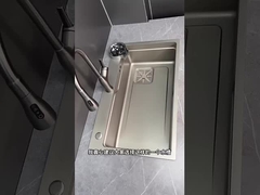 Tam Tam Set Şelale Mutfak Lavabo Paslanmaz Çelik Lavabolar Büyük Tek Kasa Bulaşık Rack Unde