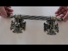 Avrupalı Basit Atmosferik Tabut Tutanakları Çapraz Kenar Dekoratif Çiçek Seti