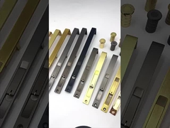 En Yeni Yüksek Kaliteli Gizli Bakır Malzemeden Gömme Sürgü Mandalı Kapı Kilidi Üreticisi Güvenlik Koruması Sl