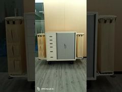 ABS Plastikten Üretilmiş - Dahili Mutfak Çöp Kovaları Uzun Ömürlü Gri Mavi Renk