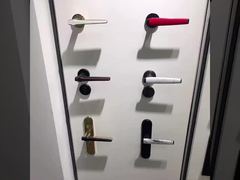 Modern Çinko Alaşımlı Kapı Kolu, Ticari Kapı Kolu 58 * 85mm Sizin İçin Özel Tasarım Tanıtın