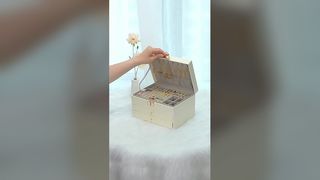 Sınır ötesi doğrudan tedarik mücevher kutusu, büyük, hafif, lüks, üst düzey, çok katmanlı, geniş kapasiteli