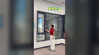 Gürültü geçirmez kapı ve pencereler Özelleştirilmiş köprü kesme alüminyum alaşımlı kanatlı pencere Ses geçirmez ve