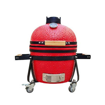Açık Hava Ağır Görevli Grill Kömür Meydanlı BBQ Grill Kömür Barbekü Grill Fonksiyonel büyük kare Sigara