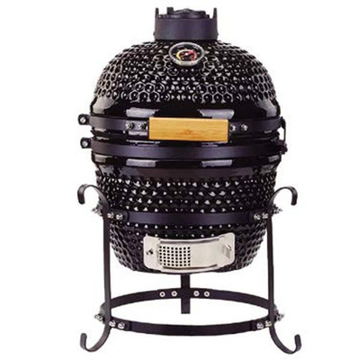 Açık Hava Ağır Görevli Grill Kömür Meydanlı BBQ Grill Kömür Barbekü Grill Fonksiyonel büyük kare Sigara