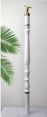 Kapalı merdivenler Akrilik Kristal Baluster Çubuklar Akrilik Sütunlar Merdiven ve Balkon Çitleri