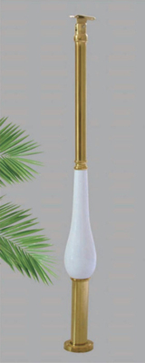 Kapalı merdivenler Akrilik Kristal Baluster Çubuklar Akrilik Sütunlar Merdiven ve Balkon Çitleri