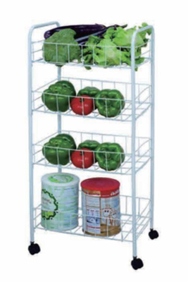 FIRST HORST Manufacturer 4 Tiers Large Size Silver Coating Kitchen Storage Dish Rack Drainer Instock