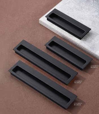 Cihaz Alloy Modern Lüks Mutfak Dolabı Yakaları Matt Altın Siyah Dolabı Kapı Çekmece Mobilya Çekme Yakaları
