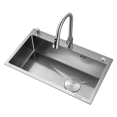 Nano Mutfak 304 Paslanmaz Çelik El Yapımı Küçük Lavabo Tek Tank Alt Çanakkale Lavabo Çanakkale Çin Fabrikasından