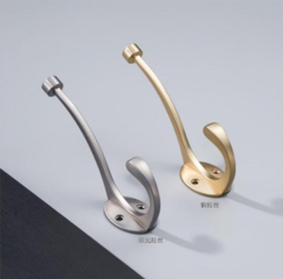 Oturma odası banyo metal kanca tek kanca alüminyum kanca
