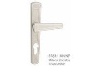 Yeni tasarım kapı kolları iç çekme kolları Çinko alaşımlı kapı kolları 58mm