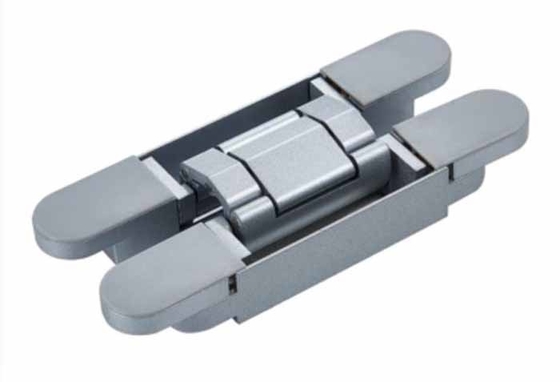 3D Düzenlenebilir Gizli Kapı Hinge Üstü Düzenlenebilir Kapılar İçin Üç Yönde 180 Derece Açılır