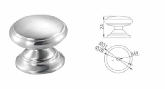 Paslanmaz Çelik 304 Top Düğmesi Mobilya Dolabı Çekmece Kapısı 25mm 30mm Ayrı Gül Mutfak Yatak Odası Dolabı Otel Oturma Odası