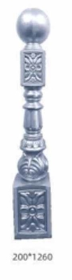 Modern Tasarım İçerideki Alüminyum Merdiven Baluster Ornamental Alüminyum Merdiven Parmaklık