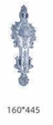 Popüler Ornamental Alüminyum Çit ve Kapı Aksesuarlar Alüminyum Çit Ornamentleri