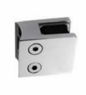 Marine Grade Glass Balustrade Fittings Stainless Steel Handrail Clamps for Villa Deck Wall Balcony Railing Satin Finish