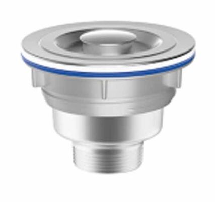 Universal Stainless Steel Plastic Kitchen Sink Drainer Tubes Anti-Clogging Waste Catch Cup Basket for Bathroom Use Wholesale