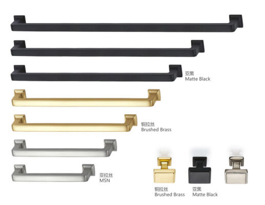 Modern Design Black Bar Pull