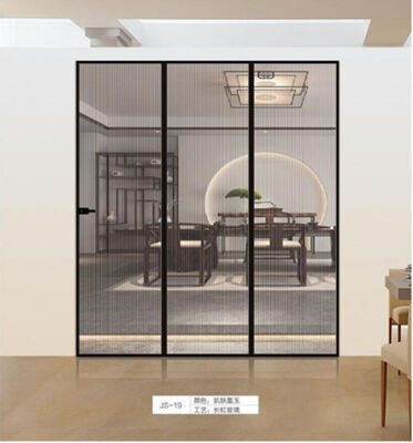 China GRH Hurricane Proof Bulletproof Impact Aluminum Sliding Doors Large Balcony Sliding Glass Door Patio