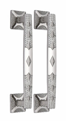 Popular Zinc Chinese European-style Retro No-hole Black Self-tapping Screws Door Handel Dooroom Indoor Handle