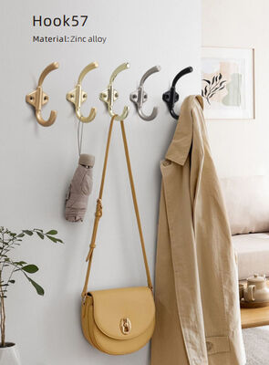 GRH Modern New Release Furniture Cabinet Hook Kitchen Wardrobe Wholesale Hardware Hook Wall Mount Zinc Alloy Clothes Hook