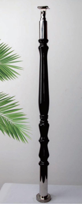 Kapalı merdivenler Akrilik Kristal Baluster Çubuklar Akrilik Sütunlar Merdiven ve Balkon Çitleri