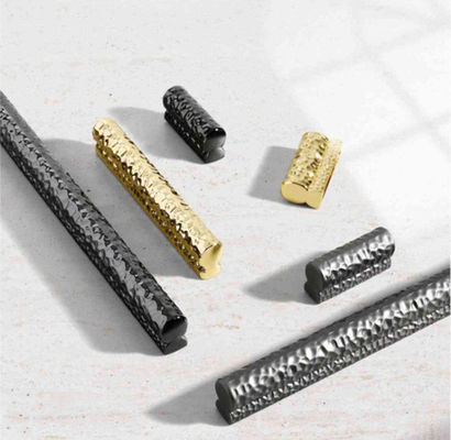 lüks tunç altın sarmal mutfak dolabı ve dolap kapısı mobilya dolabı ve banyo çekmecesinin çekim kolu