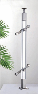 Modern Kapalı Kristal Akrilik Merdiven Merdiven Çitleri Satılık