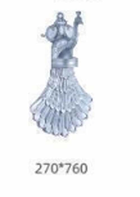 Popüler Ornamental Alüminyum Çit ve Kapı Aksesuarlar Alüminyum Çit Ornamentleri