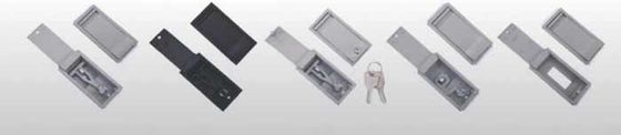 Kolay Kurulum Çinko Alaşımlı Çok Noktalı Panel Kapı Kilidi Elektrik Dolabı Dağıtım Kutusu Panel Panosu İçin