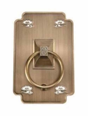 Yeni Çin tarzı kaydırıcı saf bakır kapı sopası, ahşap kapı kolu, tunç cam kapı kolu, çift kapılı villa kapı kolu.