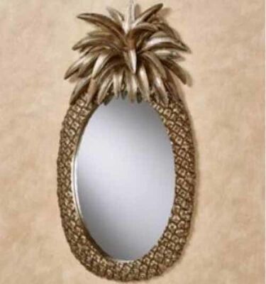 Özel PU Çerçeve Dekoratif Duvar Ayna Art Deco Tarzı Cam Düzensiz Ayna Oturma Odası Yatak Odası Dekoratif Ayna