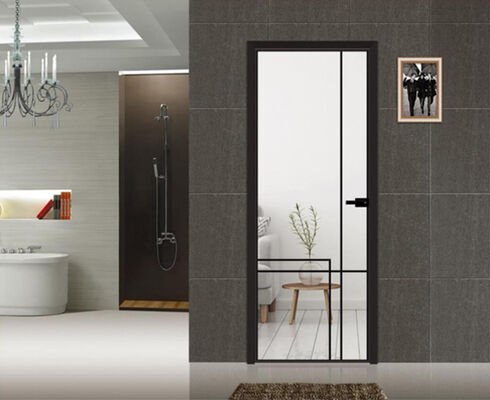 Konut Korrozyona Karşı Modern Mutfak Kaydırma Kapıları Ses geçirmez İç mekan Balkon Kapısı Özel Boyut